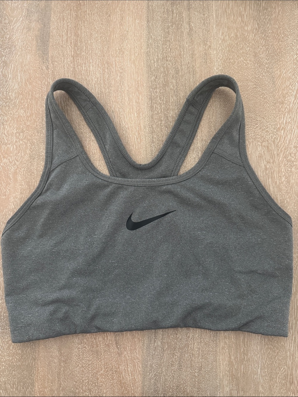 Nike Dark Gray Racerback Sports Bra